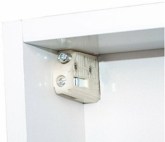 Зеркальный шкаф Style Line Каре 50 СС-00002302 с подсветкой Белый с сенсорным выключателем