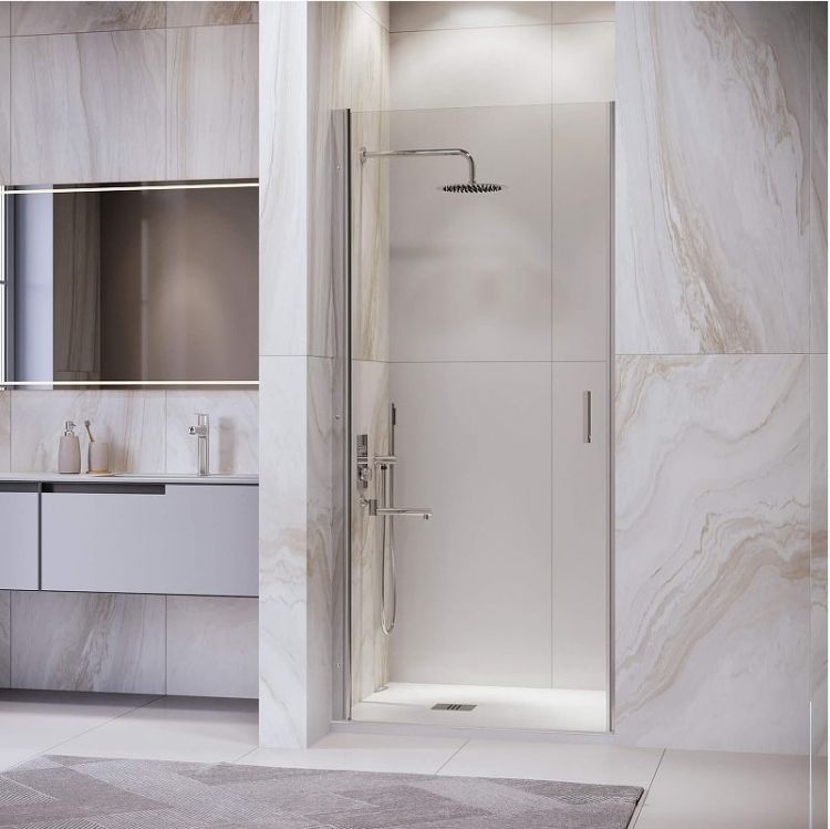 Душевая дверь RGW Leipzig LE-003 70 351200307-11 профиль Хром стекло прозрачное Душевая дверь RGW Leipzig LE-003 70 351200307-11 профиль Хром стекло прозрачное