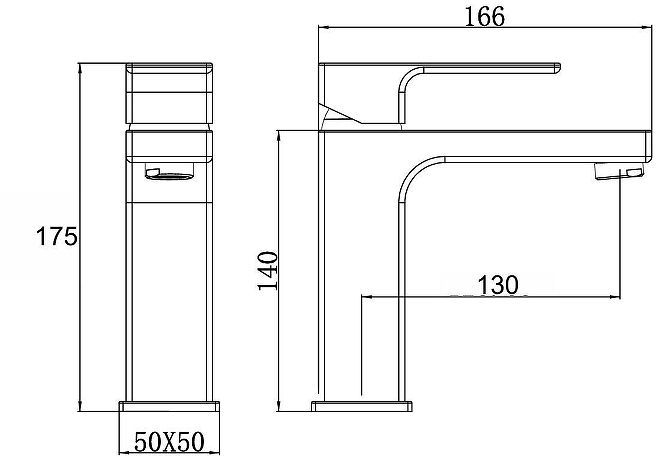 Смеситель для раковины Stella Polar Савойя S3021 SP-00001959 цвет Золото матовое