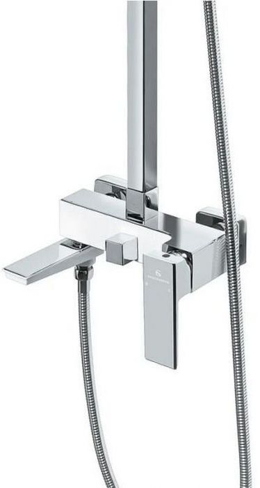Душевая система Grocenberg GB7008WC Белая Хром