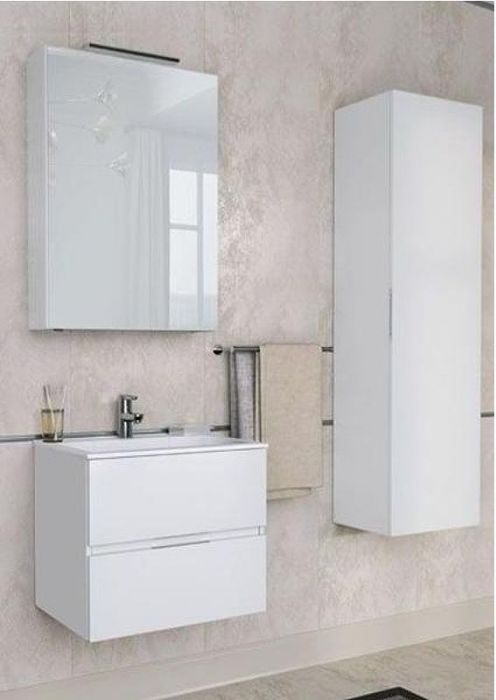 Зеркальный шкаф Aquanet Алвита 70 184038 R Белый