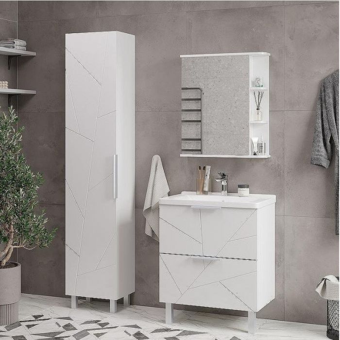 Тумба под раковину Volna Twing 70.2Y tnTWG70.2Y-01 Белая