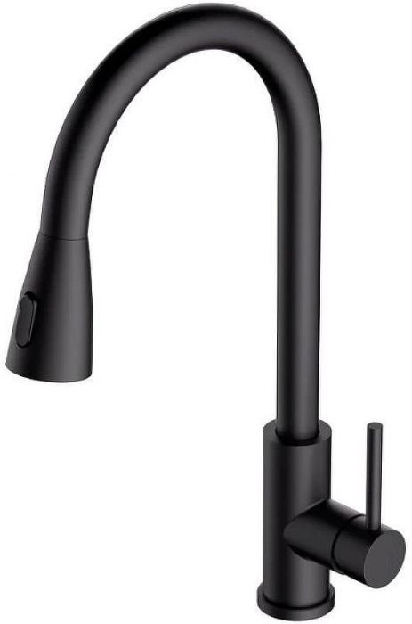 Смеситель для кухни Alveus Primrose PS 1148265 Черный матовый