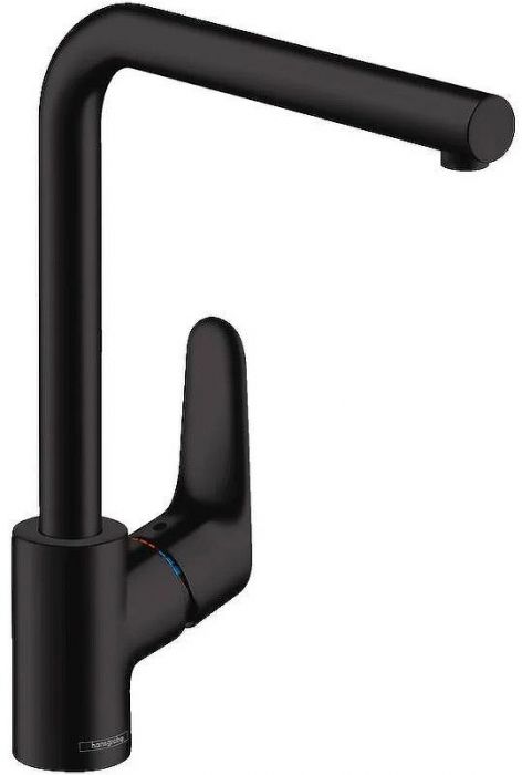 Смеситель для кухни Hansgrohe Focus 31817670 Черный матовый