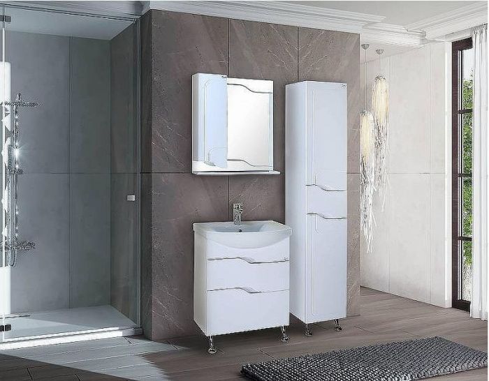 Шкаф пенал Onika Веронэлла 35.11 403563 Белый