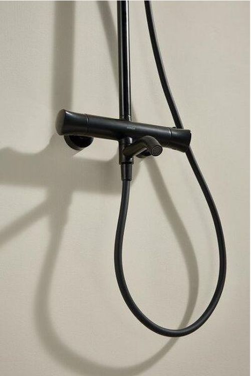 Душевая система Arrow AMG13SH848U2BC с термостатом цвет Черный матовый Душевая система Arrow AMG13SH848U2BC с термостатом цвет Черный матовый