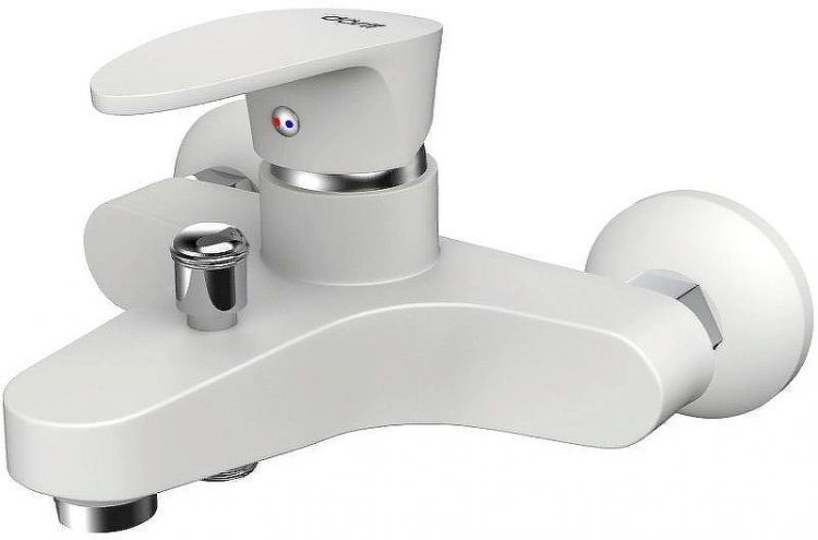 Смеситель для ванны Dorff Alpha D9010000WH Белый матовый