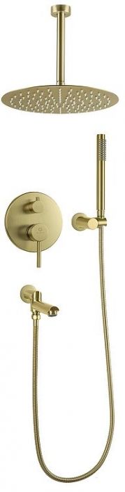 Душевая система FILARETE Roun FL1022MG цвет Золото матовое