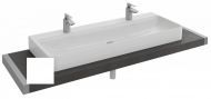Столешница для раковины Jacob Delafon Parallel EB06-1400-N18 белый блестящий Столешница для раковины Jacob Delafon Parallel EB06-1400-N18 белый блестящий