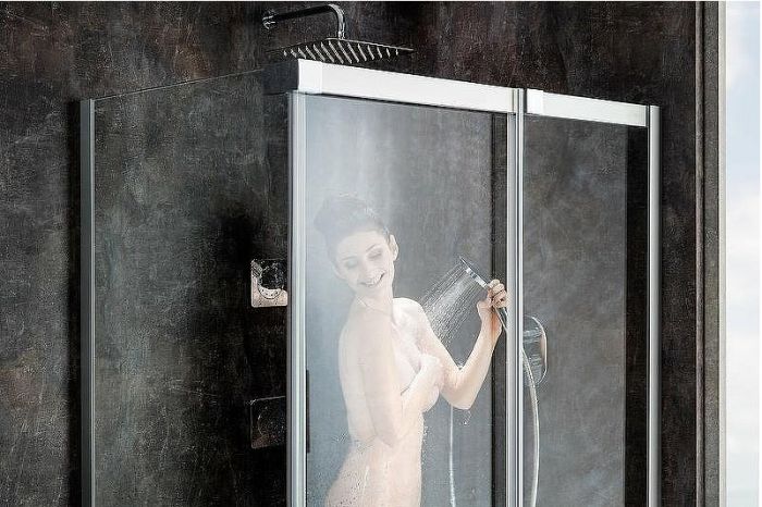 Душевой уголок Ravak Matrix MSDPS 120x80 R 0WPG4C00Z1 профиль Хром стекло Transparent