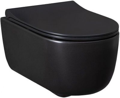 Унитаз Allen Brau Priority 4.31002.31 подвесной Черный матовый без сиденья