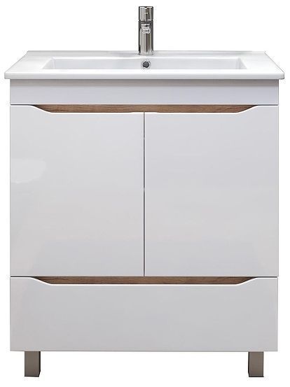 Тумба под раковину Vigo Grani 60 tn.GRI.ELI.60.2D.1Y цвет Белый Дуб золотой