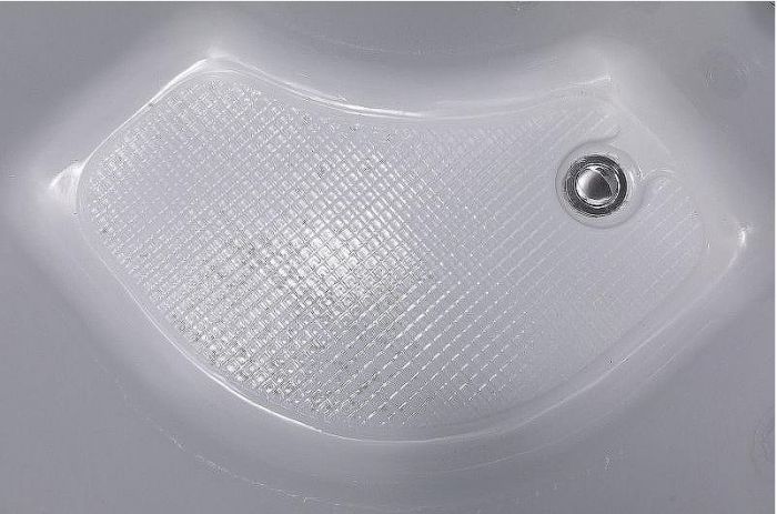 Душевой уголок Esbano ESR-8010 80x80 ESUGR8010 профиль Хром стекло рифленое