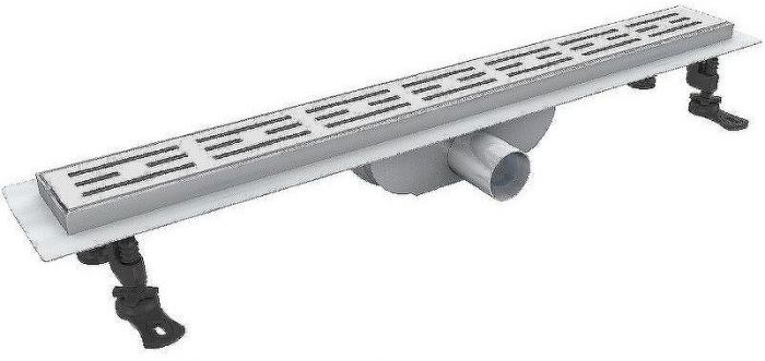 Душевой лоток RGW Drain Leo-40-80 60214080-01 с решеткой Хром