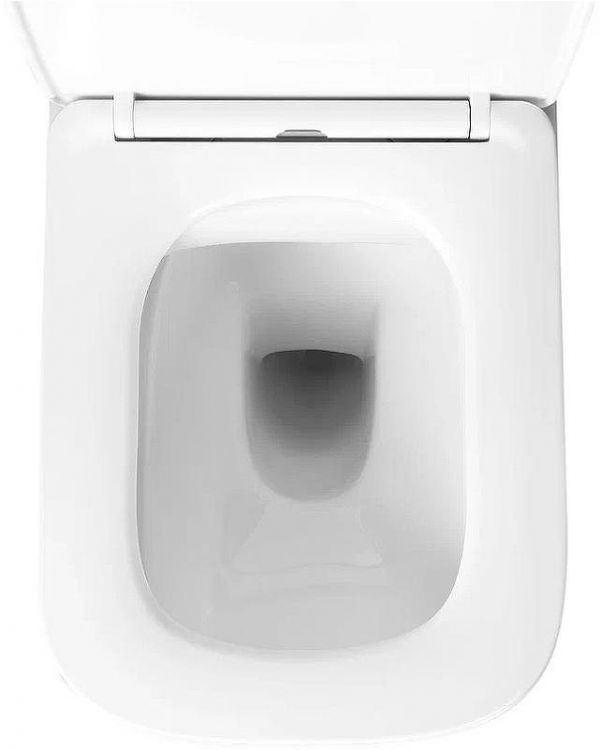 Комплект унитаза Aquatek Либра New AQ1148N-00 с инсталляцией WellWant Standart 50 WWISI1110B с сиденьем Микролифт и клавишей смыва Хром глянцевый