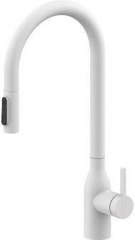 Смеситель для кухни Paulmark Universal Un213880-WH Белый матовый