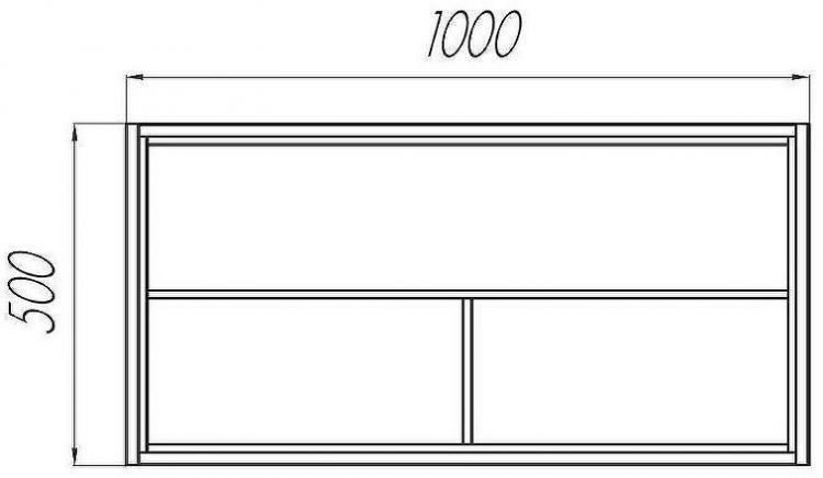 Тумба под раковину Aquaton Брук 100 1A201601BCDL0 подвесная Дуб латте