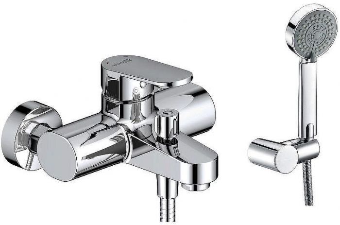 Смеситель для ванны WasserKRAFT Donau 5301 Хром