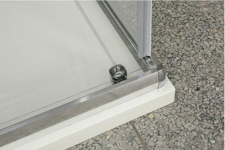 Душевой уголок BelBagno Unique 115x80 UNIQUE-AH-1-100/115-80-C-Cr профиль Хром стекло прозрачное