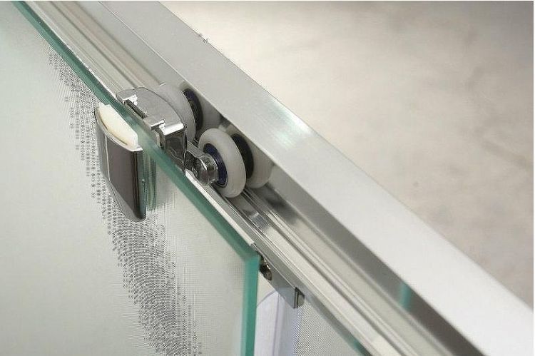 Душевой уголок BelBagno Unique 115x80 UNIQUE-AH-1-100/115-80-C-Cr профиль Хром стекло прозрачное