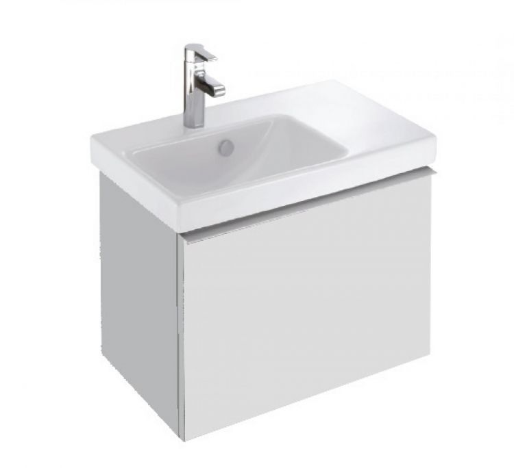 Тумба для ванной Odeon Up, цвет белый бриллиант [EB886-N18]
