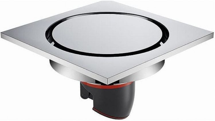 Душевой трап Orange 100x100 TR01-003cr с решеткой Хром глянцевый Душевой трап Orange 100x100 TR01-003cr с решеткой Хром глянцевый