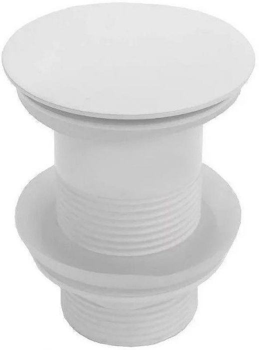 Донный клапан CeramaLux RD002MW click-clack Белый матовый