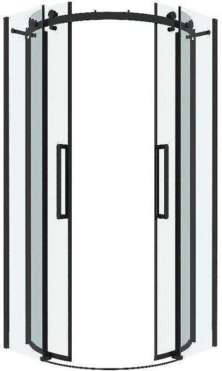 Душевой уголок Grossman Classic 100х100 301.K33.04.1010.21.00 профиль Черный матовый стекло прозрачное Душевой уголок Grossman Classic 100х100 301.K33.04.1010.21.00 профиль Черный матовый стекло прозрачное