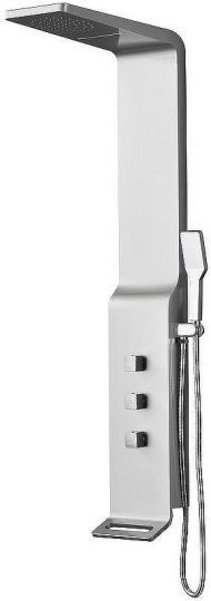 Душевая панель Ceruttispa Sella S CT8990 Серебро