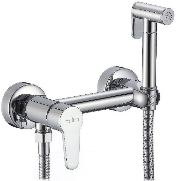 Гигиенический душ со смесителем D-Lin D180202 Хром