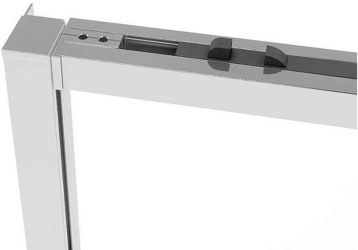 Душевой уголок Vincea Slim Soft 140x100 VSR-1SS1014CL профиль Хром стекло прозрачное