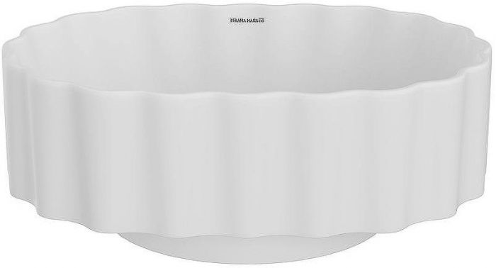 Раковина Kerama Marazzi Artbasin Conchiglia 50 CC.wb.50\WHT.M Белая матовая
