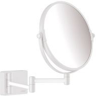 Hansgrohe AddStoris Косметическое зеркало, цвет: белый матовый