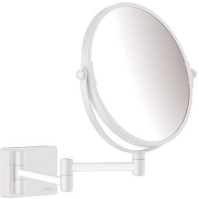 Hansgrohe AddStoris Косметическое зеркало, цвет: белый матовый