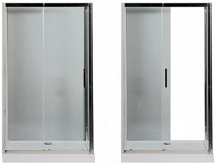 Душевой уголок Aquanet Delta NPE1131 160х90 273609 профиль Хром стекло прозрачное