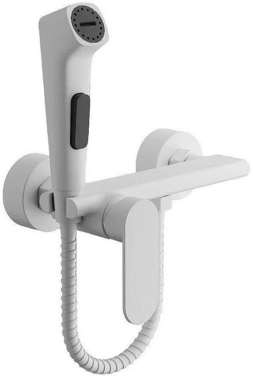 Гигиенический душ со смесителем Belz B55645-8 Белый матовый Гигиенический душ со смесителем Belz B55645-8 Белый матовый