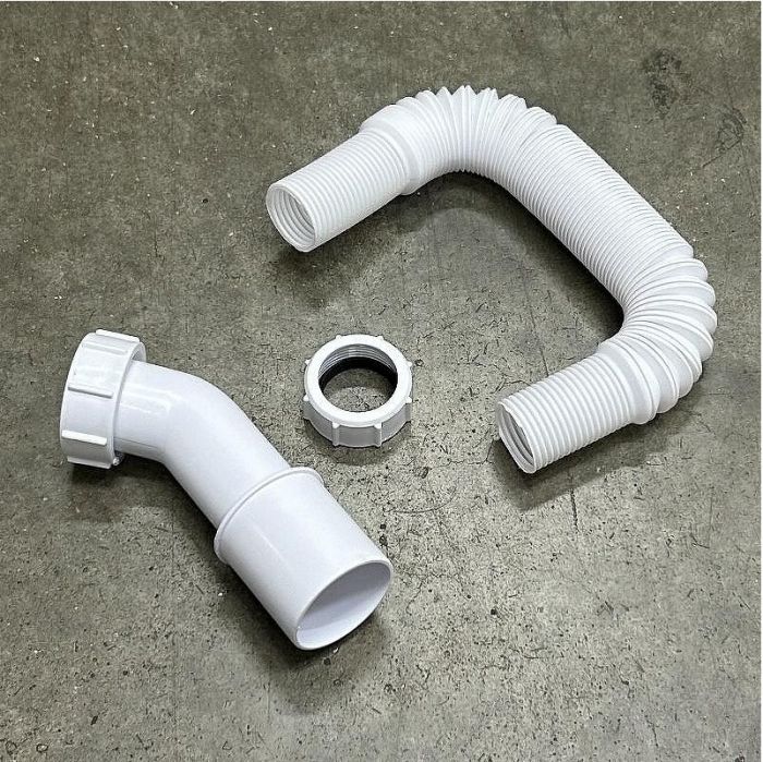 Слив-перелив McAlpine MRB14CB-PB цвет Белый Хром