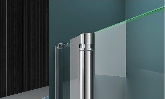 Душевой уголок BelBagno Etna 120х80 ETNA-AH-12-120/80-C-Cr профиль Хром стекло прозрачное