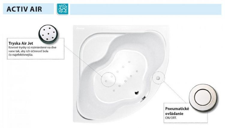 Гидромассажная система Ravak Activ Air Standart GR00001048