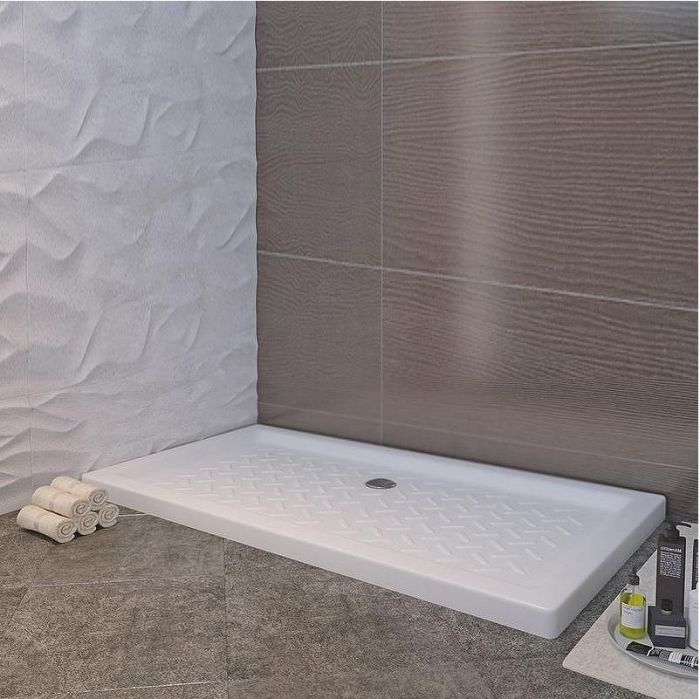 Керамический поддон для душа RGW CER CR-108 80x100x6 Белый