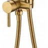 Гигиенический душ со смесителем Grocenberg GB001GL Золото брашированное Гигиенический душ со смесителем Grocenberg GB001GL Золото брашированное