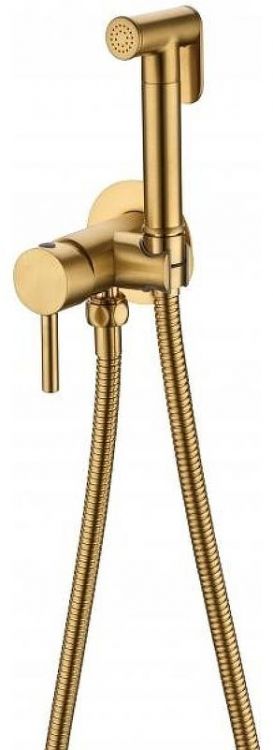 Гигиенический душ со смесителем Grocenberg GB001GL Золото брашированное Гигиенический душ со смесителем Grocenberg GB001GL Золото брашированное