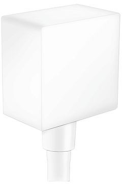 Hansgrohe Вывод воды для ручного душа с клапаном, цвет: белый матовый