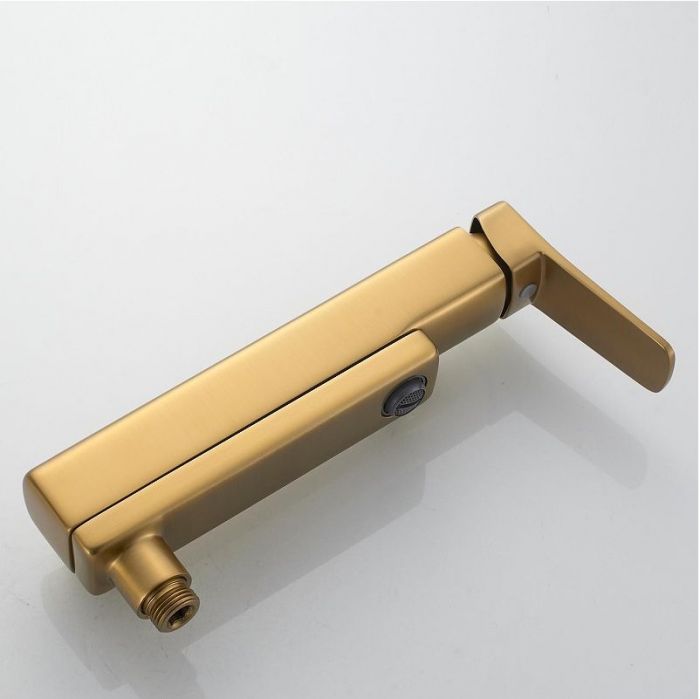 Смеситель для ванны Shevanik S99G S9952G цвет Золотой сатин