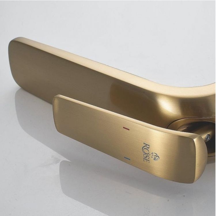 Смеситель для раковины Rose R39G R3911G Золото матовое