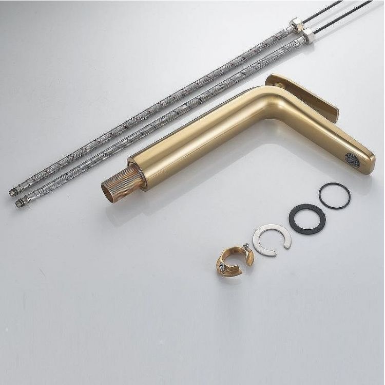 Смеситель для раковины Rose R39G R3911G Золото матовое