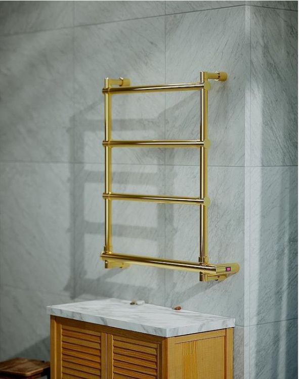 Электрический полотенцесушитель Margaroli Sole 542-4 BOX 5424704GONB Золото Электрический полотенцесушитель Margaroli Sole 542-4 BOX 5424704GONB Золото