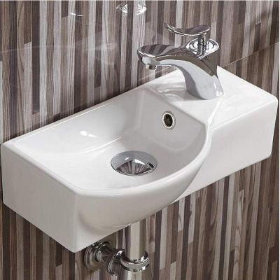 Раковина WeltWasser Aisbach 7940 GL-WT R 40 10000008687 Белая глянецевая