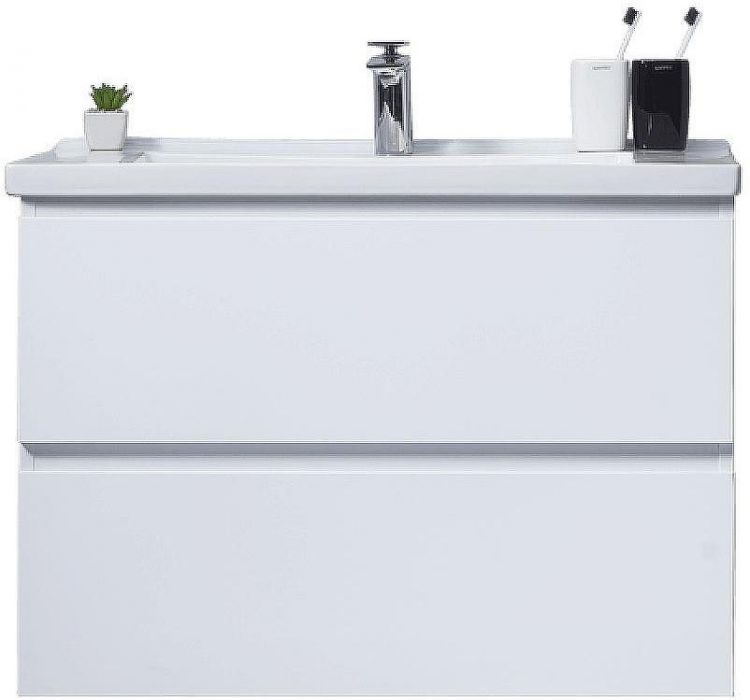 Тумба с раковиной Orans BC-4023W 60 4023600WUV005 подвесная Белый глянец