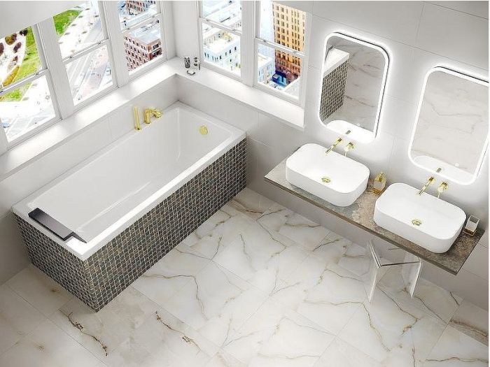 Акриловая ванна Whitecross Wave 120x70 0101.120070.100 без гидромассажа